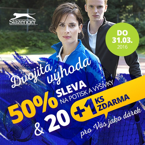 Slazenger - dvojitá výhoda