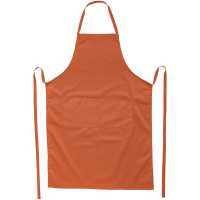 Apron -  Zástěra z pevné tkaniny se 2 kapsami a 1m stuhami pro… | reklamní Kuchyň