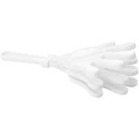 Fan - Bílá - Tleskadlo. Zahlučte při jakékoli (sportovní) události.… | reklamní Ostatní