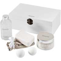 Lavish - Bílá - Tato exkluzivní sada obsahuje koupelové produkty s aromatem… | reklamní Na koupání, hygienické