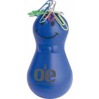 Choloma - Modrá - Magnetický stojánek na kancelářské sponky. | reklamní Stojánky