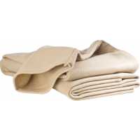 Analis - Béžová - Plyšová fleece deka s rukávy. Budete mít volný pohybující… | reklamní Deky