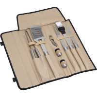 Taka - Béžová - Kompletní sada na grilování v praktickém obalu. | reklamní Cestování a volný čas