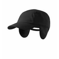 Softshell - Černá - Softshellová čepice s klapkami na uši. Velikost… | reklamní Čepice, kšilty a klobouky