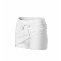 Skirt 2in1 - Bílá - Dámská sukně s všitými kraťasy ze stejného materiálu.… | reklamní Kalhoty-Tepláky
