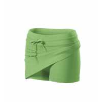 Skirt 2in1 - Trávově zelená - Dámská sukně s všitými kraťasy ze stejného materiálu.… | reklamní Kalhoty-Tepláky