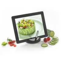 Chef tablet - Černá - Stojan na tablet, včetně robustního dotykového pera.… | reklamní Příslušenství k mobilům a tabletům