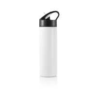 Sport bottle - Bílá - Sportovní lahev z vysoce ušlechtilé nerezové oceli o… | reklamní Láhve a hrnky