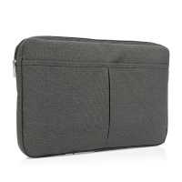 Laptop sleeve 15" - Černá - Praktické polyesterové polstrované pouzdro na laptop.  S … | reklamní Pouzdra na tablety a telefony