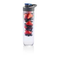 Water bottle - Modrá - Láhev z Tritanu o obsahu 800 ml s možností přidání ovoce či… | reklamní Láhve a hrnky