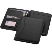 Ebony A5 - Černá - Portfolio A5 Ebony. Portfolio s očkem na pero a několika… | reklamní Desky