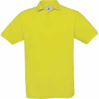 Safran - Limetková zelená - Fine Piqué Polo triko - žebrový límec a manžety,  3… | reklamní Polokošile