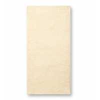 Bamboo Bath Towel - Mandlová - Osuška z kvalitního bambusového froté, zdobena bordurou s… | reklamní Textil