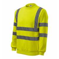 HV Essential - Fluorescenční žlutá - Reflexní mikina z kolekce Adler High Visibility. Velmi… | reklamní Klasické