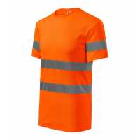 HV Protect - Fluorescenční oranžová - Reflexní triko z kolekce Adler High Visibility. Velmi… | reklamní Krátký rukáv
