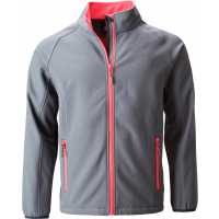 JN 1130 - Šedá - Pánská 2-vrstvá softshell bunda  z kolekce James and… | reklamní Bundy