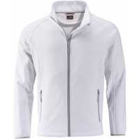 JN 1130 - Bílá - Pánská 2-vrstvá softshell bunda  z kolekce James and… | reklamní Bundy