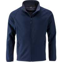 JN 1130 - Tmavě modrá - Pánská 2-vrstvá softshell bunda  z kolekce James and… | reklamní Bundy