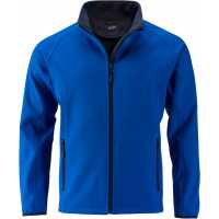 JN 1130 - Modrá - Pánská 2-vrstvá softshell bunda  z kolekce James and… | reklamní Bundy