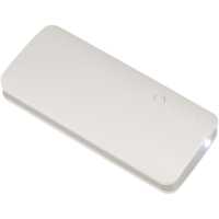 Spare - Bílá - Velkokapacitní powerbank s baterií - 10 000 mAh.  Umožní… | reklamní Powerbanky
