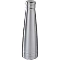 Duke - Stříbrná - Termoláhev z nerezové oceli o obsahu 500 ml. Moderní design… | reklamní Termosky a hrnky