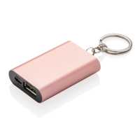 Kumba - Růžová - Kompaktní lithiová baterie 1 000 mAh uložená v lehkém… | reklamní Powerbanky