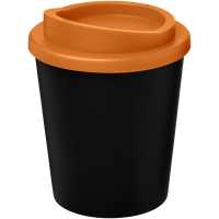 Espresso - Černá / oranžová - Termo hrnek Americano® Espresso 250 ml s dvojitou stěnou.… | reklamní Termosky a hrnky