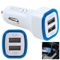 Rejki - Modrá - Stylová nabíječka do auta - 2 USB porty - 2,1 a 1,0 A - 12V… | reklamní Příslušenství k mobilům a tabletům
