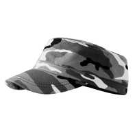 Camo Latino - Šedá kamufláž - Trendová čepice v kamuflážových odstínech. Měkké provedení… | reklamní Kšiltové