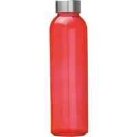 Indian - Červená - Skleněná lahev s kovovým víčkem - objem 550 ml. | reklamní Láhve a hrnky