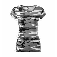 Camo Pure - Dámské triko s velmi krátkým rukávem v moderních… | reklamní Trička