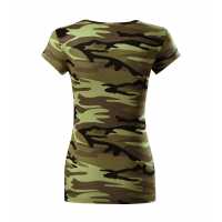 Camo Pure - Dámské triko s velmi krátkým rukávem v moderních… | reklamní Trička
