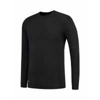 Thermal Shirt - Černá - Značkové termo triko s dlouhým rukávem, strečový materiál… | reklamní Dlouhý rukáv