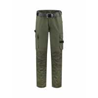 Work Pants Twill Cordura - Inkoustová - Značkové pracovní kalhoty. Elastický pasový límec… | reklamní Dlouhé