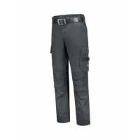 Work Pants Twill Cordura - Tmavě šedá - Značkové pracovní kalhoty. Elastický pasový límec… | reklamní Dlouhé