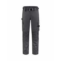 Work Pants Twill Cordura Stretch - Starostříbrná - Značkové pracovní kalhoty. Elastický pasový límec,… | reklamní Dlouhé