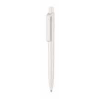 BIO-PEN SHINY - Bílá - Pero je z 80% vyrobenou z biologicky odbouratelného a… | reklamní Plastové propisky