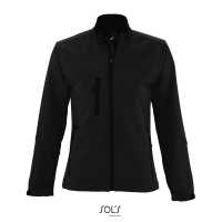 ROXY - Černá - Dámská softshellová bunda, 2 boční kapsy na zip,… | reklamní Bundy