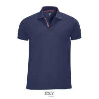 PATRIOT - Francouzská námořní modrá - Pánské polo pique triko ve střihu slim fit, manžetové lemy,… | reklamní Polokošile
