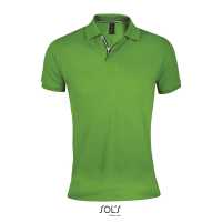 PATRIOT - Jarní zelená - Pánské polo pique triko ve střihu slim fit, manžetové lemy,… | reklamní Polokošile