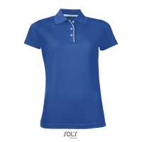 PERFORMER WOMEN - Aqua modrá - Dámské triko polo piqué sport, rychleschnoucí, absorbující… | reklamní Polokošile
