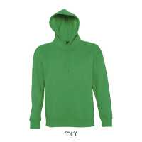 SLAM - Kelly zelená - Unisex mikina s kapucí, klokaní kapsou, gramáž 320 g / m²,… | reklamní Mikiny