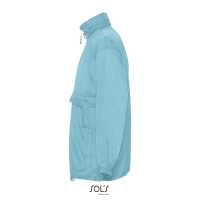 SURF - Námořní modrá - Unisex větrovka, šňůrky kapuce v límci, elastické manžety,… | reklamní Větrové