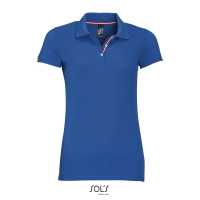 PATRIOT WOMEN - Královská modrá - Dámské polo pique triko ve střihu slim fit, manžetové lemy,… | reklamní Polokošile