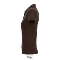 PRIME WOMEN - Šedý melír - Dámské Piqué Polo triko tón v tónu, v gramáži 200 g / m²,… | reklamní Polokošile