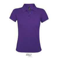 PRIME WOMEN - Tmavá purpurová - Dámské Piqué Polo triko tón v tónu, v gramáži 200 g / m²,… | reklamní Polokošile
