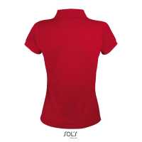 PRIME WOMEN - Šedý melír - Dámské Piqué Polo triko tón v tónu, v gramáži 200 g / m²,… | reklamní Polokošile