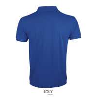 PRIME MEN - Šedý melír - Pánské Piqué Polo triko tón v tónu, v gramáži 200 g / m²,… | reklamní Polokošile