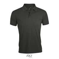PRIME MEN - Tmavě šedá - Pánské Piqué Polo triko tón v tónu, v gramáži 200 g / m²,… | reklamní Polokošile