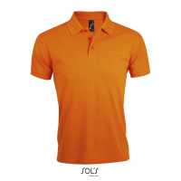 PRIME MEN - Oranžová - Pánské Piqué Polo triko tón v tónu, v gramáži 200 g / m²,… | reklamní Polokošile